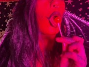 Demon Jana goes to town on a sucker 3/16