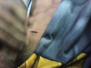 I Am The Bat 🦇 Part 2 🎃 Soft to Hard Solo Male Masturbation 💦 Big Dick Cumshot Close Up