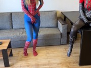 - Oh, no, I was bitten by a black spider! - And I was bitten by a red one. Let's squirt! 1/16