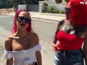 Dirty German Amateurs Humeyra_ophelia & Catcoxx Have Kinky Threesome POV - Mydirtyhobby 2/16