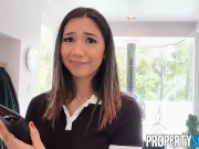 Propertysex Real Estate Agent Kimora Quinn Cheers Up Client With Some Sucking and Fucking 3/16