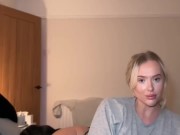 CUTE 18TEEN YEAR OLD BLONDE DOES NIGHTTIME STRETCHES (GUESS WHAT I REMOVE FIRST)