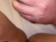 Getting fingered and my clit massaged and played with by my boyfriend while i sexily moan! 9/16