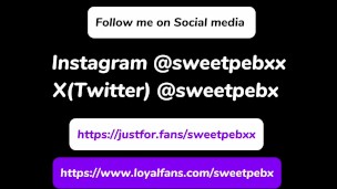 Huge cum explosion, Daddy shoots soo much cum. - sweetpebx