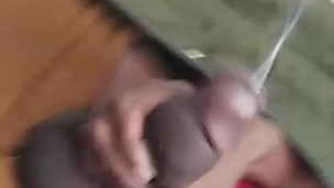 Fat bbc cumshot