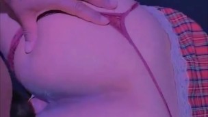 Hot schoolgirl fucks her teacher