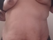 Bbw slowly undressing...  Come and play with me, daddy...