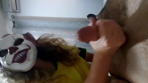 18 Year Old Girl invites me to her Halloween party and this is how it ends