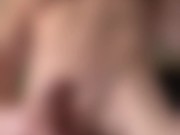 Guy with ripped abs jerks off his big, hard dick in your face