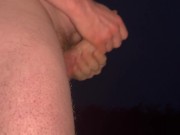 Naughty horny morning pee - Screenshot 13 of 16 - Outdoor