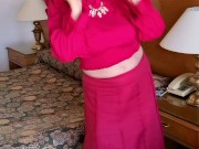 Hottest Busty GILF Ever Do Striptease