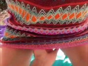 I almost got caught giving him a blowjob by the sea 1/16