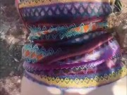 I almost got caught giving him a blowjob by the sea 12/16