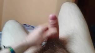 Masturbation with cum
