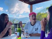 EX-UNIVERSITARIAS! 📚 Amigas confiesan estar enamoradas para chupar tetas grandes y vaginas 3/16