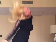 British porn star shaking her ass , I am an anal princess