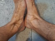Pissing on my own feet