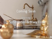 Skinny teen artist making love with her boyfriend 11/16