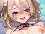 Playful Cute Girl Ruka Loves To Play With Master - Aeons echo game 9/16