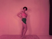 Naughty Jennifer Bounces her Cotton Panties in your face