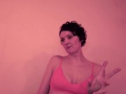 Naughty Jennifer Bounces her Cotton Panties in your face