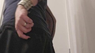Goth Femboy Anal Training With Butt Plug on HALLOWEEN *WARNING: LOUD BUSSY!🔊**