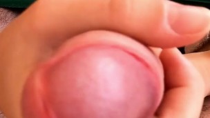 Sucking a big cock on balcony