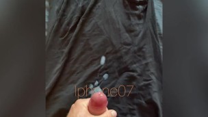 I cum big load on my girlfriend's dress