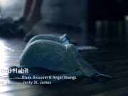 Sexy Babes Angel Youngs & Blake Blossom Have A Bad Habit Of Not Keeping Their Hands To Themselves 1/16