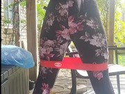 Sexy leg workouts and butt movements with LadyKaiyo 13/16