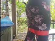 Sexy leg workouts and butt movements with LadyKaiyo 15/16