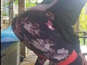 Sexy leg workouts and butt movements with LadyKaiyo 16/16