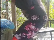 Sexy leg workouts and butt movements with LadyKaiyo 7/16