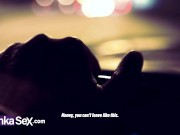 Andrea Andrade peruana de buen culo y su esposo juegan la ouija invocando una entidad sexual y la folla muy duro delante deel 2/16