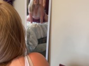 Blonde School Girl Gets her pussy covered in cum 7/16