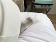 Dirty Gym Sock Teen Gives Deepest Blowjob!