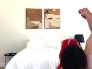 🎃DAPHNE HELPS VELMA FIND HER GLASSES WITH FREDS BIG COCK - Cheerleader Kait and Cami Strella🎃