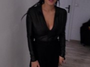 Halloween Kitty sucking dick and fucking from behind 1/16