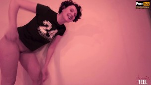 Naughty Jennifer sits her Cotton Panties on your face