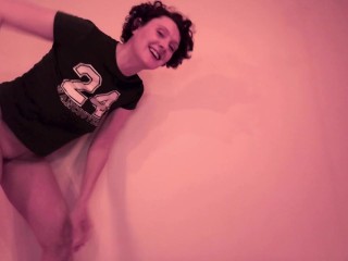 Naughty Jennifer sits her Cotton Panties on your face