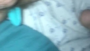 Sexy twink masturbating with girlfriends vibrator that he found