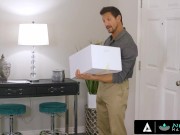 Cute 18yo Fucks With Her Stepdad During His First NURU 2/16