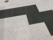 Desperate jeans wetting in a PUBLIC BATHROOM 1/16