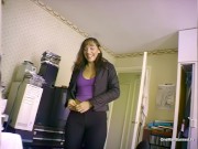 Anns'a first time porno casting in a black dudes bedroom 1/16