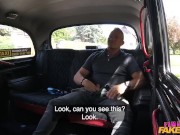 Female Fake Taxi - MILF gets her big tits felt and he makes her SQUIRT 4/16