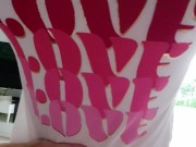 I was bored folding my washing so I decided to ride him hard 4/16