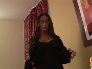 CFNM amateur lingerie MILF gives BJ n HJ 3/16