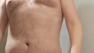 Ibiza hotel outdoors naked wanking douching fingering exposing cumming solo.