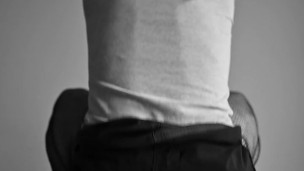 Huge anal dildo in slow motion