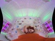 Redhead naughty stepdaughter Delilah Day taking big cock VR 15/16